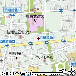 東京都足立区綾瀬3丁目21周辺の地図