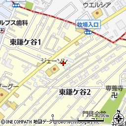 株式会社ジェーソン　東鎌ケ谷店周辺の地図