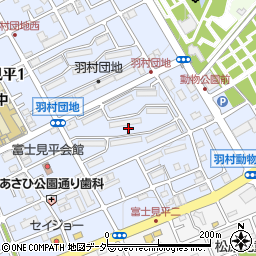 都市再生機構（独立行政法人）　東日本賃貸住宅本部北多摩住宅管理センター羽村団地管理サービス事務所周辺の地図