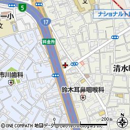 東京都板橋区清水町73周辺の地図