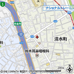 東京都板橋区清水町47周辺の地図