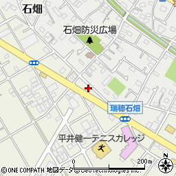 セブンイレブン瑞穂武蔵店周辺の地図