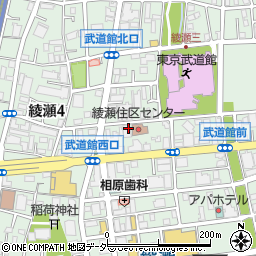 東京都足立区綾瀬3丁目17-8周辺の地図