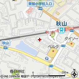 ライオンズマンション秋山駅前周辺の地図