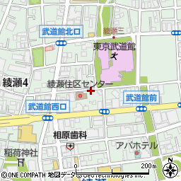 綾瀬3丁目 H宅アキッパ駐車場周辺の地図