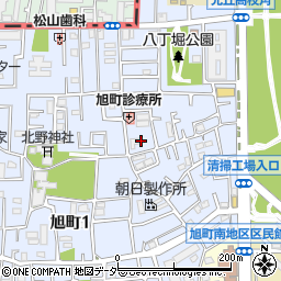 東京都練馬区旭町1丁目周辺の地図