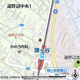 リパーク鎌ヶ谷駅前第３駐車場周辺の地図