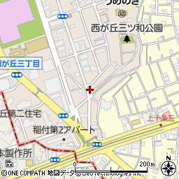 東京都北区西が丘2丁目5-8周辺の地図