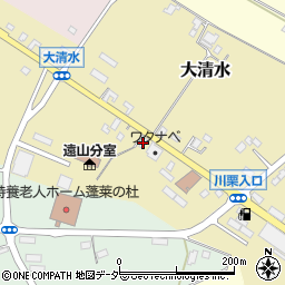 千葉県成田市大清水50-2周辺の地図
