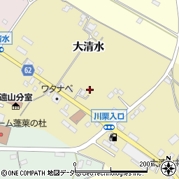 千葉県成田市大清水76周辺の地図