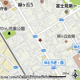 ドミノ・ピザ羽村緑ヶ丘店周辺の地図
