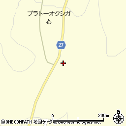 山梨県韮崎市穂坂町柳平2195周辺の地図