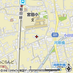 長野県上伊那郡宮田村3421周辺の地図