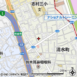 東京都板橋区清水町71周辺の地図