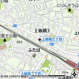 まいばすけっと上板橋駅西店周辺の地図
