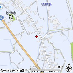 山梨県韮崎市円野町上円井1687周辺の地図