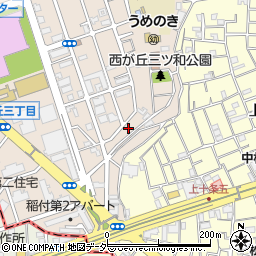 東京都北区西が丘2丁目5-13周辺の地図