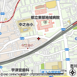 三栄コーポ周辺の地図