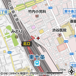 ステーションカフェ周辺の地図