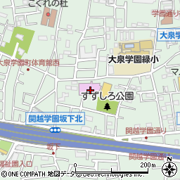 練馬区立大泉学園町体育館周辺の地図