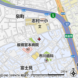 東京都板橋区宮本町60周辺の地図