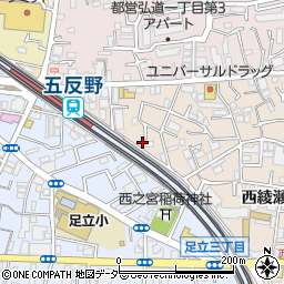 堀川ゴム株式会社周辺の地図