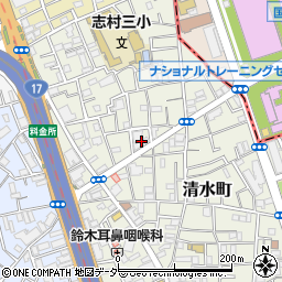 東京都板橋区清水町67周辺の地図