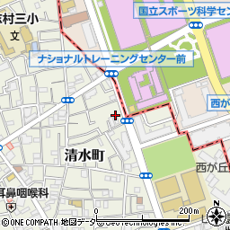 東京都板橋区清水町55周辺の地図