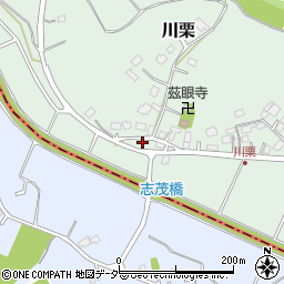 千葉県成田市川栗75周辺の地図