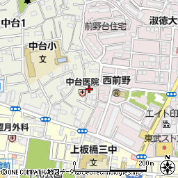 奥澤アパート周辺の地図