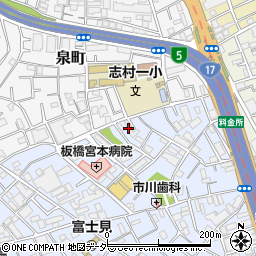 東京都板橋区宮本町60-9周辺の地図