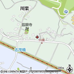 千葉県成田市川栗306周辺の地図