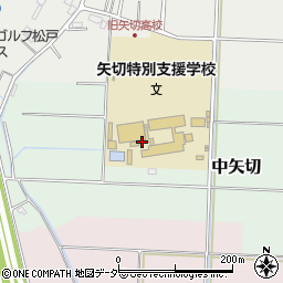 千葉県松戸市中矢切34周辺の地図