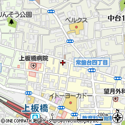 上板橋ホームケアクリニック周辺の地図