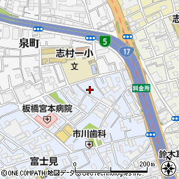 東京都板橋区宮本町61周辺の地図