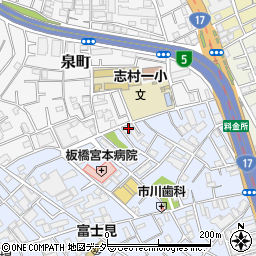 東京都板橋区宮本町60-8周辺の地図