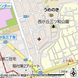 東京都北区西が丘2丁目12-15周辺の地図