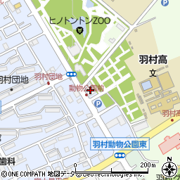 羽村市富士見斎場周辺の地図