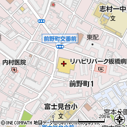 ゆうちょ銀行ライフストアー前野町店出張所 ＡＴＭ周辺の地図