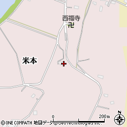 千葉県八千代市米本1104周辺の地図
