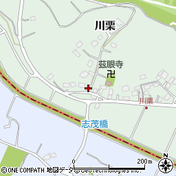 千葉県成田市川栗87周辺の地図