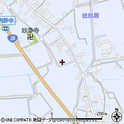 山梨県韮崎市円野町上円井1682周辺の地図
