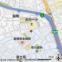 東京都板橋区宮本町60-10周辺の地図