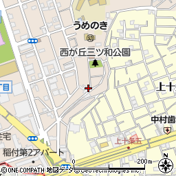 東京都北区西が丘2丁目5-41周辺の地図