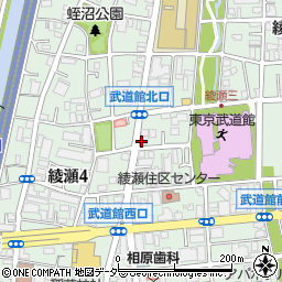 東京都足立区綾瀬3丁目19-1周辺の地図