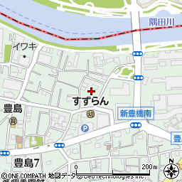 東京化成工業豊島寮周辺の地図