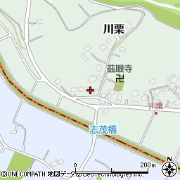 千葉県成田市川栗86周辺の地図