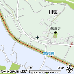 千葉県成田市川栗82周辺の地図