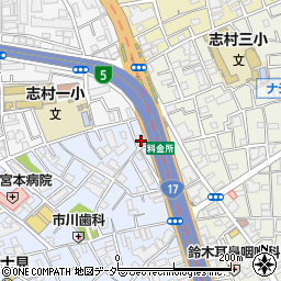 東京都板橋区宮本町68-8周辺の地図