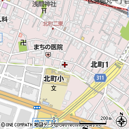 株式会社金周内田周辺の地図
